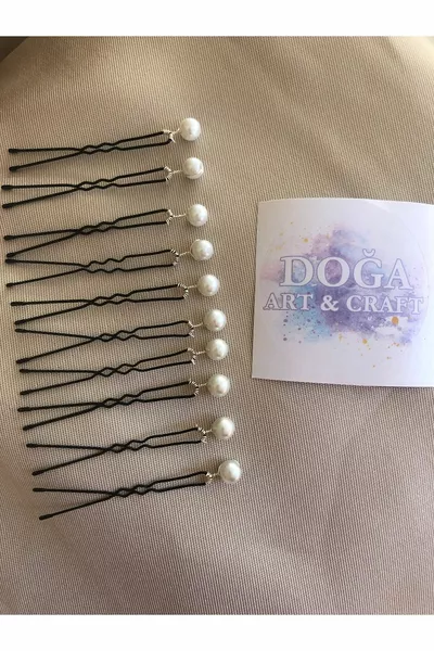 Pièce - Barrette à perles de grande taille