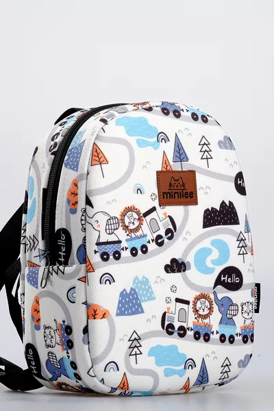 رحلة القطار اللطيفة للأطفال من عمر 0-8 سنوات - حقيبة ظهر للأطفال لرياض الأطفال ومرحلة ما قبل المدرسة [مغلفة مخصوص]