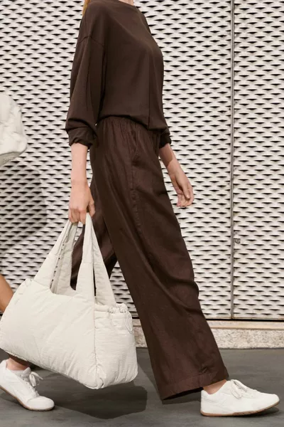 Йога чанта с набрани отвори отстрани