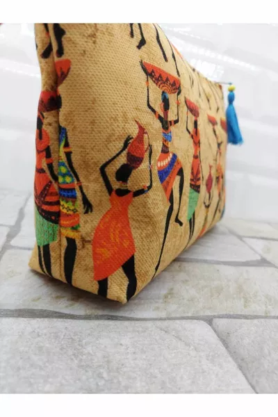 Сумка-портфель с мандалами и девушками