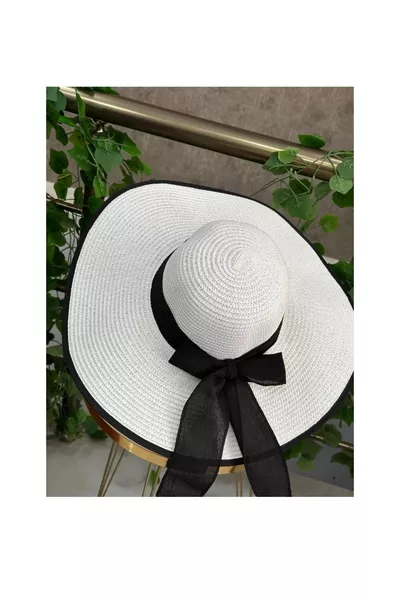 Cappello di paglia (Colore bianco)