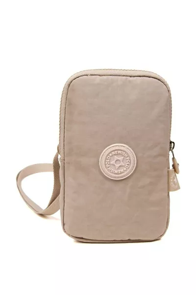 Yuppy Club waterdichte krinkel mini telefoonportemonnee en paspoort tas met nekriem en schouderriem.