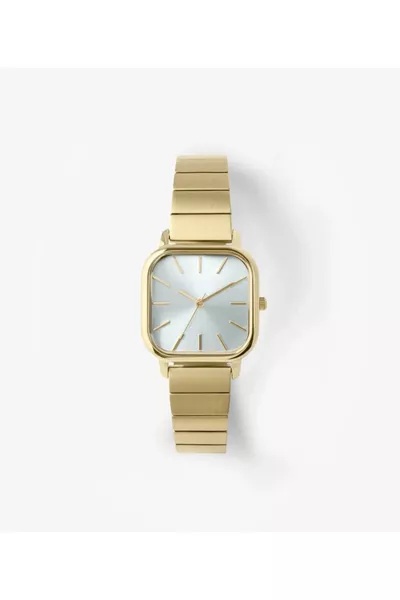 Orologio da donna classico in metallo stile vintage color oro