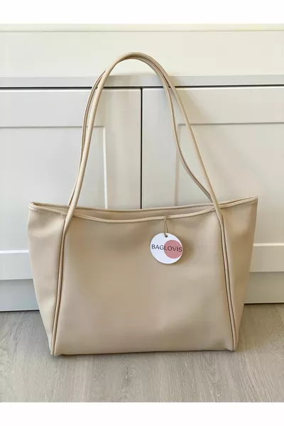 Große Damenhandtasche aus weichem Leder