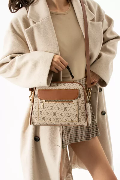 Mink Three-Eyed Women's Shoulder and Crossbody Bag, Size 