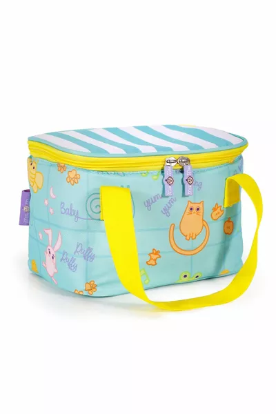 Brand: Milk&moo Thermal Insulated Lunch Bag Turquoise Category: School Bag