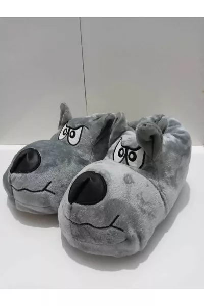 Пандуф Сив Мъжки Домашни Чехли