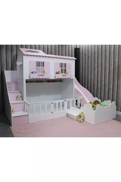 سرير بطابقين سحابي