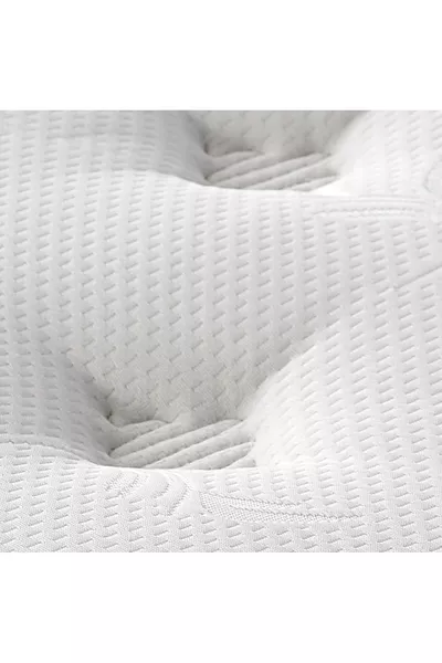 Latte Single Bed Full Orthopedic Firm Mattress, One-Sided, Nms Spring, Stylish and Ergonomic Mattress