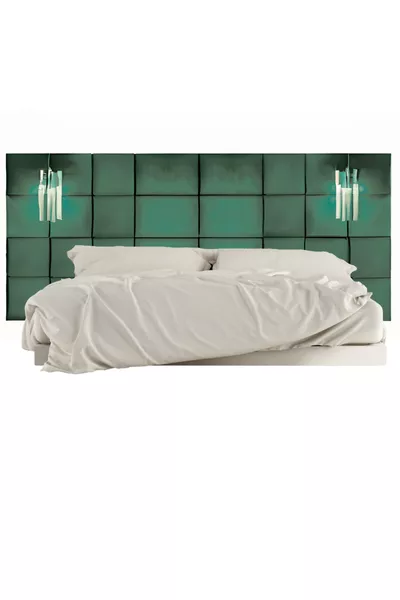 DEKORATİF DÖŞEMELİ YATAK BAŞLIĞI - CM ÇOKLU PANELLİ