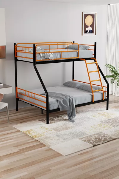 Кровать-чердак, трехъярусная кровать, родительская кровать-чердак, тройная кровать-чердак см см