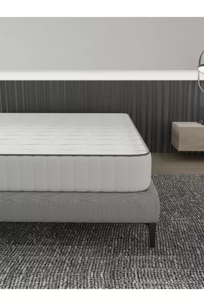 سرير مع وسادة لمرتبة ارتوبيه فاخرة بزنبرك