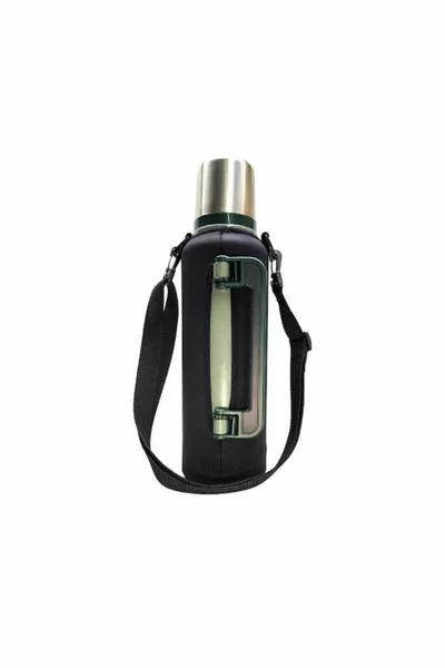 Sapphire Neoprene Thermos Case with Shoulder Strap 1.4 L Classic