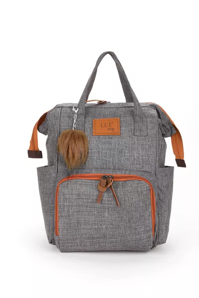 حقيبة ظهر لأم وطفل مع حافظة زجاجة حرارية وحامل لعربة الطفل كهدية