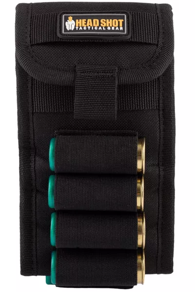 حزام ظهر مزدوج الجوانب مع حاملة ذخيرة باللون الأسود