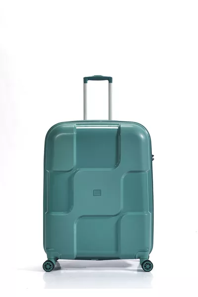 C.a.p Polo Poliplan Shatterproof Unisex Large Suitcase