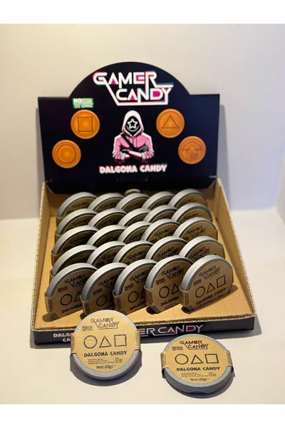 Squid Game Jeu de Bonbons Comestibles Unité (Arômes Orange et Citron)