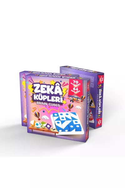 Cubi dell'Intelligenza Cubi Magici Cubi di Abilità Visiva Gioco di Mente e Intelligenza - Nuovo