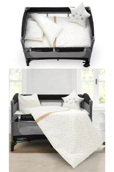 مجموعة نوم للأطفال Life Bonita مكونة من 6 قطع مع سرير الحديقة