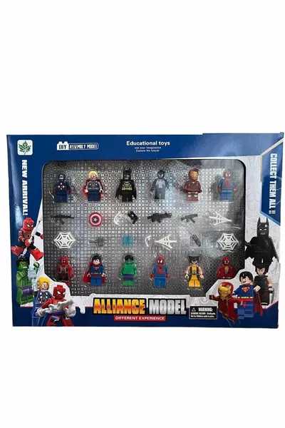 Minecraft Superhelden Figuren Speelgoed Set Stuk