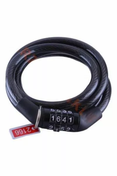 Fietsslot met cijfercode cm [4 cijfers]