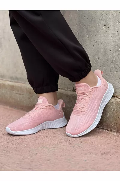 Courir H Femmes Rose Semelle Antidérapante Orthopédique Confortable Léger Casual Marche Fitness Baskets