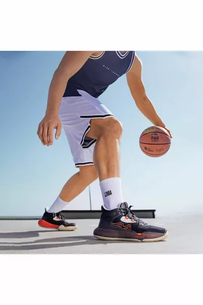 Взрослые Черные Спортивно-Баскетбольные Кроссовки
