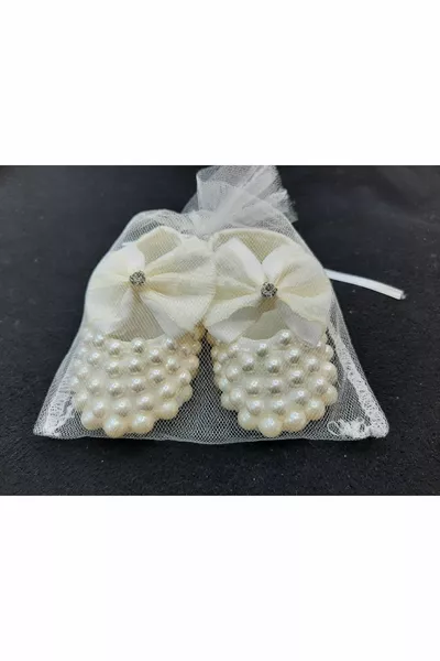 Sundan Pearl Baby Booties