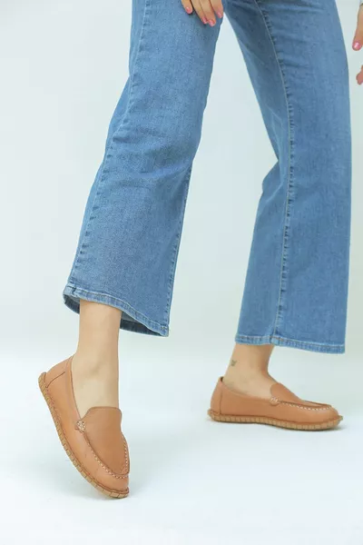 Teysina Natural Leather Material Comfort Shoes 