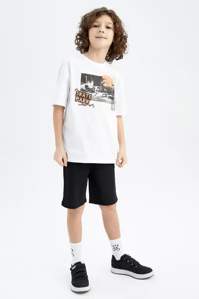 Boys' Basic Pike Bermuda Shorts sm