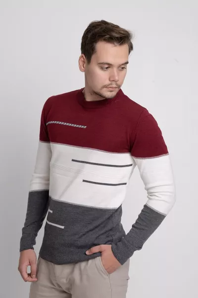  سترة رجالية محبوكة موسمية