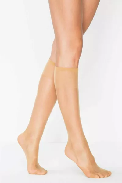 6'lı Süper Ince 'den Mat Pantolon Çorabı (Diz Altı)