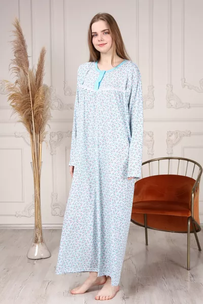 قميص صلاة طويل من الأم، من الرقبة إلى الكاحل،  سم، مقاس كبير ومريح