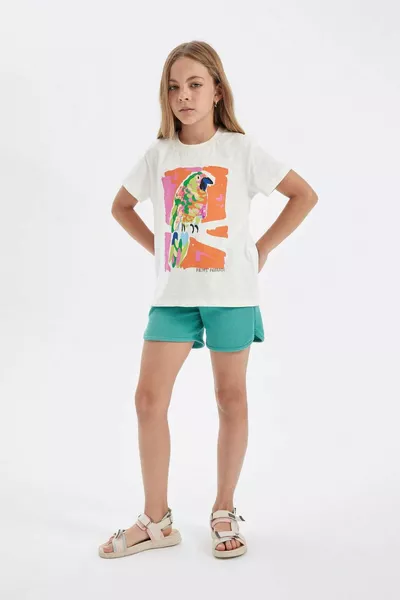 Mädchen Waffel-Shorts HS