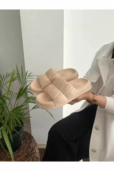 Blad Anatomische Basis Ultra Lichte Zachte En Flexibele Antislip Strand Zwembad Zeeslippers