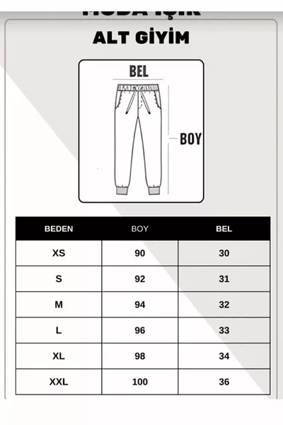 بنطال رياضي أسود عالي الخصر نسائي