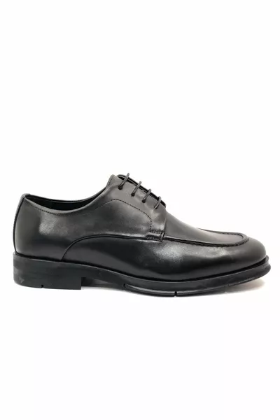  Scarpe Mr Casual Classic Oxford Uomo Nero