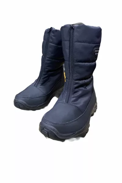Bottes de neige noires imperméables pour femmes ts