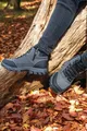 Men's Grey Stepper Waterproof Zipper Orthopedic Tracking Boots 