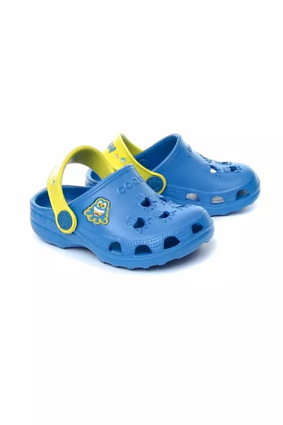 شبشب أزرق كحلي للأولاد  شبشب الضفدع الصغير رويال / سيرك  /  / 