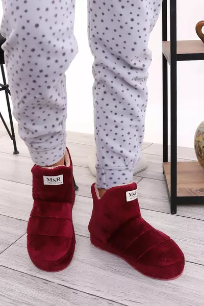  Damen Plüsch Winter Panduf Home Stiefel Home Schuhe