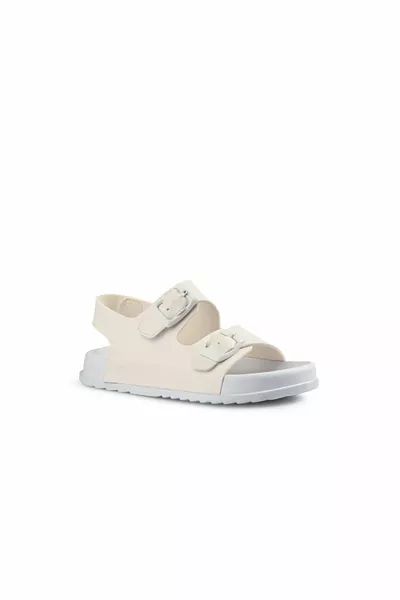 ميو بيزك صندل أبيض للأطفال للجنسين