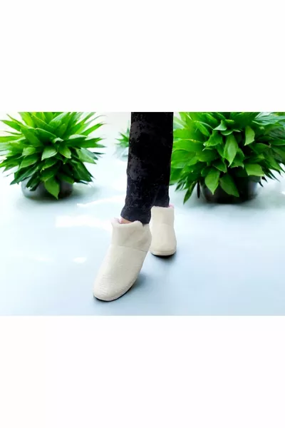 العظام لينة الشتاء خفيفة الوزن وحيد الأحذية المنزلية وباندوفو