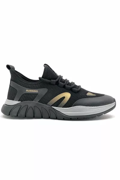 Gamelu Enjin Memory Sole Sneakers Sneakers Uomo NERO