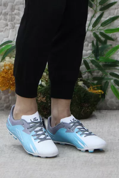 Adrasan Vargas Krp Turquoise Original Produit Gazon Terrain Astroturf Chaussures de football