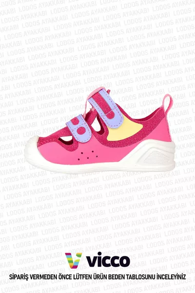 ريغا نموذج فتاة أساسية الخطوة الأولى الفوشيا أحذية كاجوال