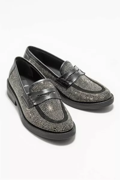 Black Women's Loafer