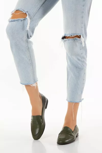  BALLERINE IN PELLE FIANCO