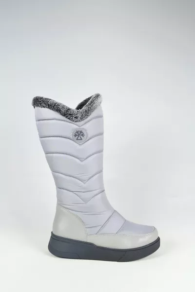 Waterproof Women's Snow Boots with Fur Inside with Zipper
