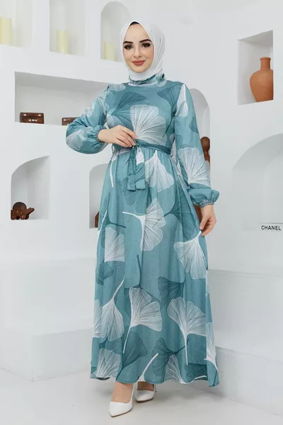 فساتين سهرة الخشخاش - أخضر